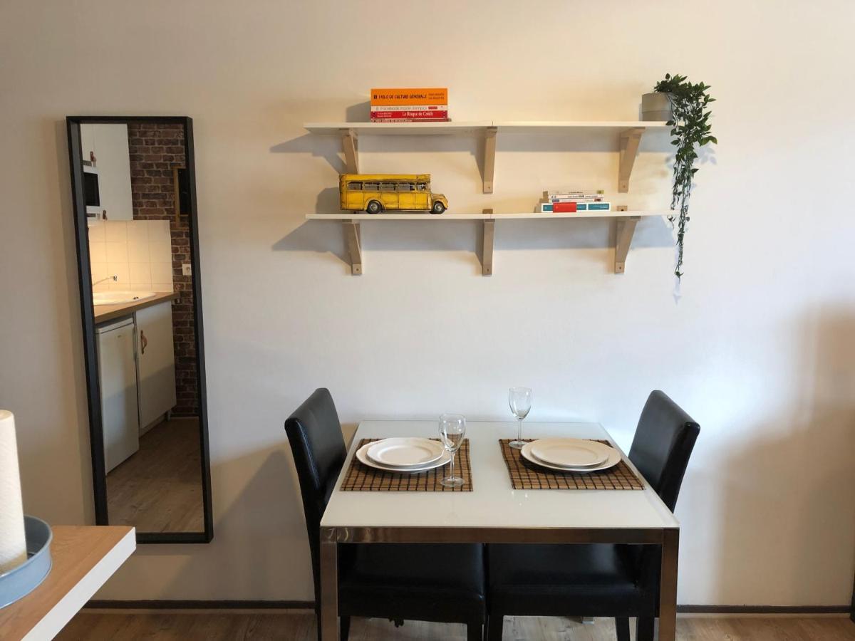 Studio Avec Balcon & Parking Gratuit - Tours Gare المظهر الخارجي الصورة